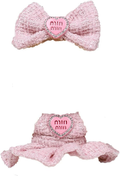 17cm Doll Clothes Set & Outfit Set for 17cm Dolls - Premium Fashion Dresses with Accessories, Luxury Chic Doll Clothing & Style Bundle,Just Clothes(Style E)