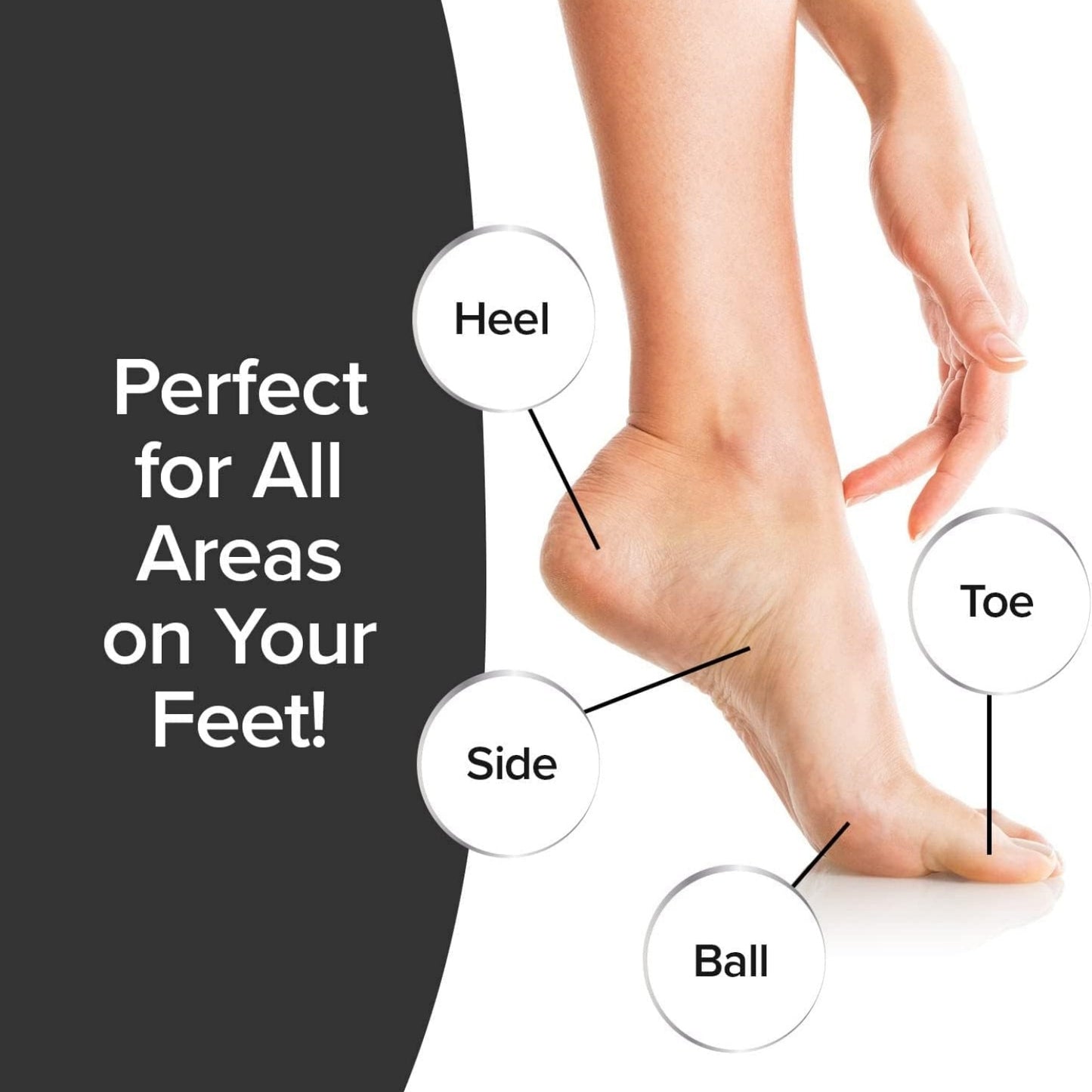 PedEgg Jumbo , Gently Removes Calluses & Dry Skin