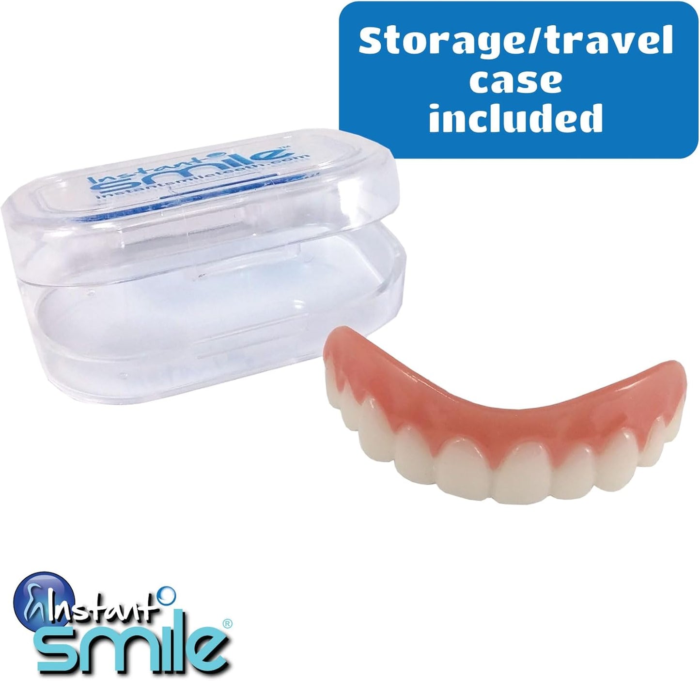 Instant Smile Comfort Fit Flex - Bright Shade - Upper Veneer Cosmetic Teeth