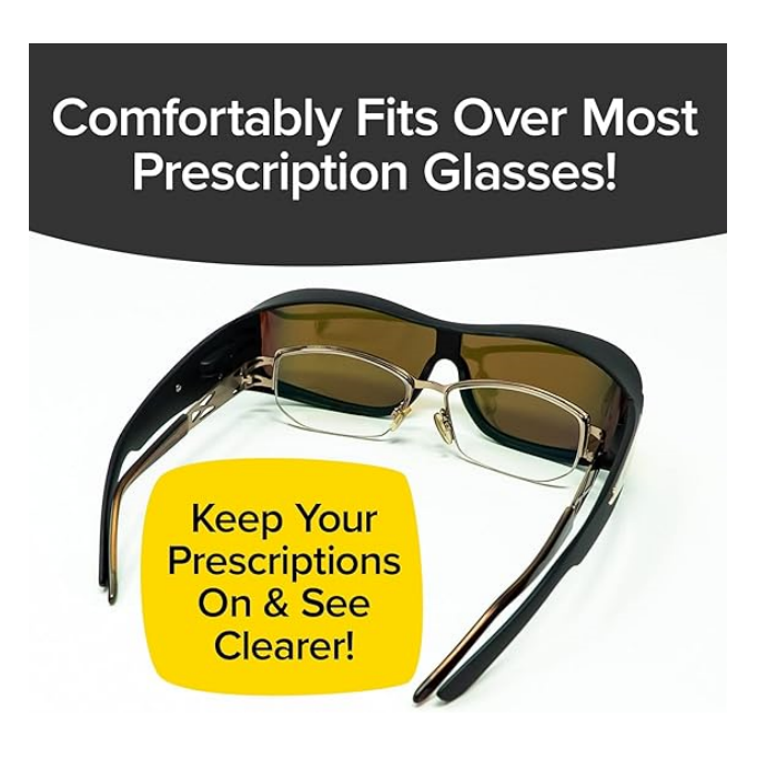 BattleVision Wrap Arounds HD Polarized Sunglasses