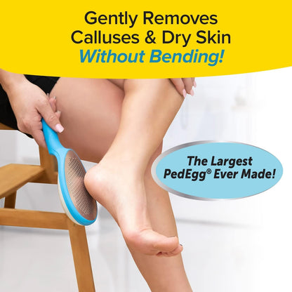 PedEgg Jumbo , Gently Removes Calluses & Dry Skin