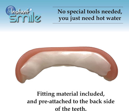Instant Smile Comfort Fit Flex - Bright Shade - Upper Veneer Cosmetic Teeth
