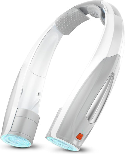 AI Neck Fan, 6 Speeds Adjustable Portable Personal Fan Rechargeable, 6000 mAh Battery Faster Cooling Wearable Fan, Ultra Quiet for Home, Office, Travel, Outdoor