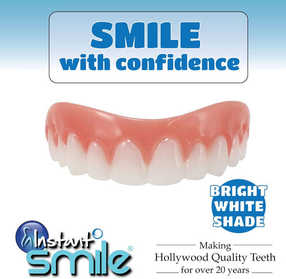 Instant Smile Comfort Fit Flex - Bright Shade - Upper Veneer Cosmetic Teeth