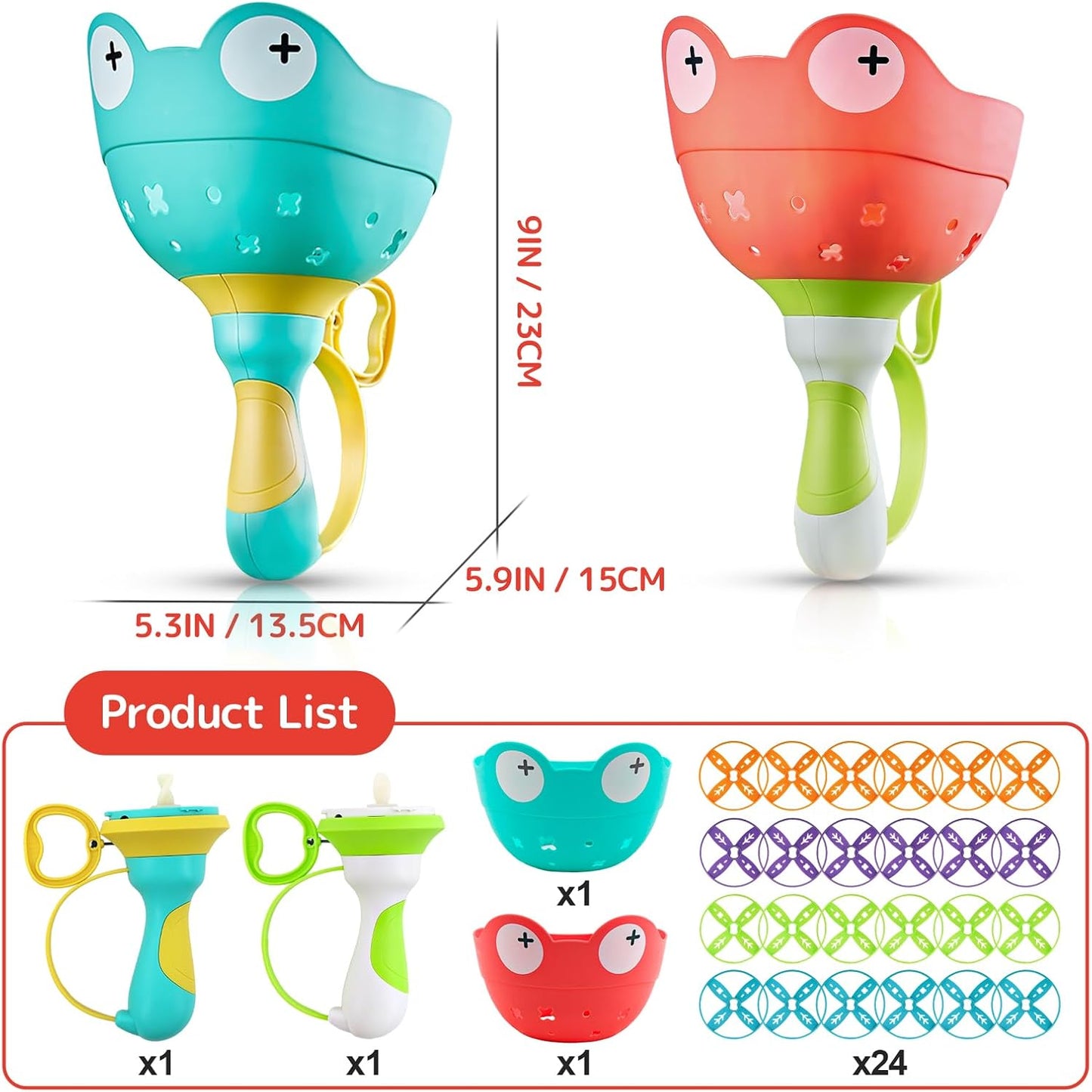 Outside Toys for Kids Ages 4-8 - Manual Capture Catching Game - Toddler Chasing Toy for Boys & Girls, Ages 3-7 - Outdoor Fun Family Games