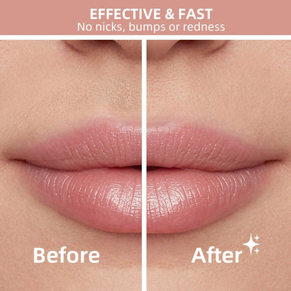 Facial Hair Removal for Women, Portable Lady Shaver, Rechargeable Painless Hair Remover for Face, Upper Lips, Chin, Peach Fuzz