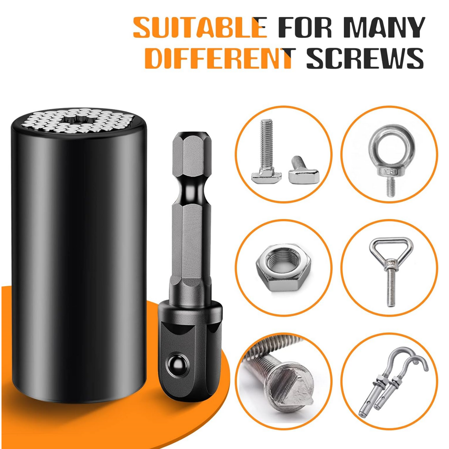 Super Universal Socket Tools Gifts for Men Dad Husband Him, Dad Gifts for Men