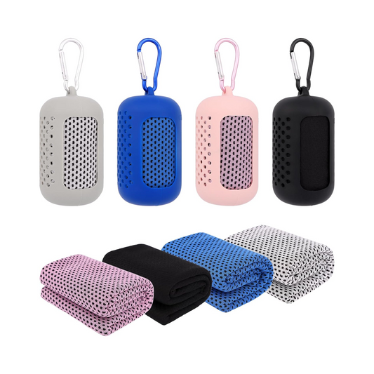 4 Pack Cooling Towels for Neck and Face