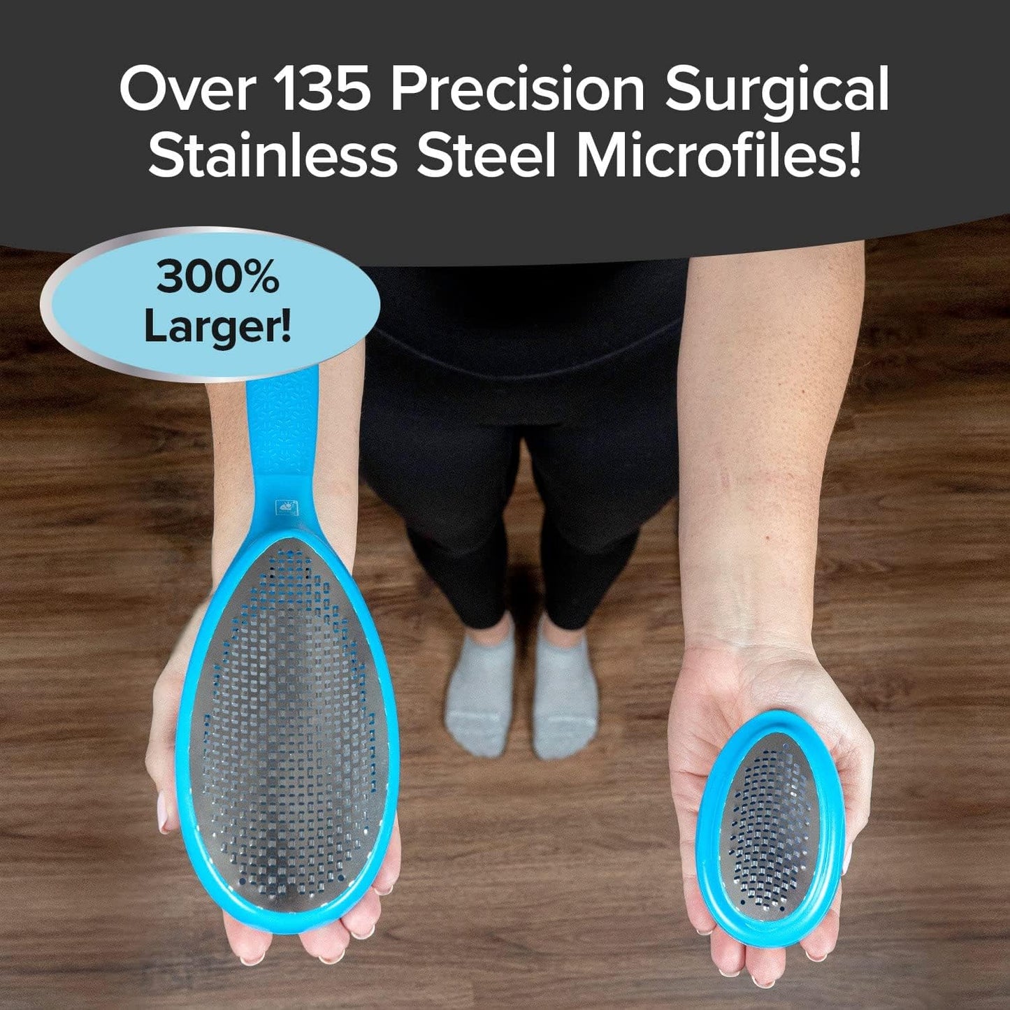 PedEgg Jumbo , Gently Removes Calluses & Dry Skin