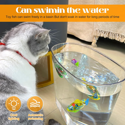 Interactive Robot Fish Toys for Cat/Dog(6 Pcs)