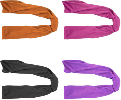 4 Packs Cooling Towel (40"x 12"), Ice Towel, Microfiber, Soft Breathable Chilly Towel Stay Cool for Yoga, Sport, Gym, Workout, Camping, Fitness, Running, Workout & More Activities